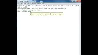 Difference between capitalize() and title() functions in python.  #pythontutorial #revisiontour
