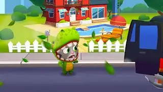 Talking Tom Gold Run - Dino Tom (Gameplay HD)