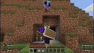 Minecraft noob speedrunner vs hunter