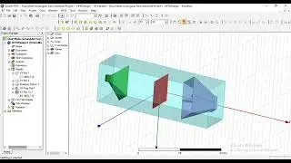 Material Characterization Using Two Horn Antenna: Dielectric Properties Performance Analysis HFSS