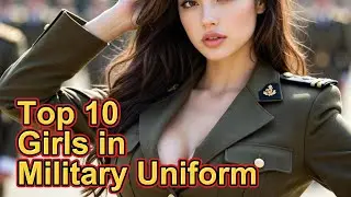 Top 10 Girls in Military Uniform