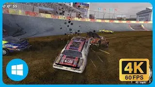 FlatOut (PC) - Bonus Class - Demolition Sandpit - Career Part 42 [4K60]