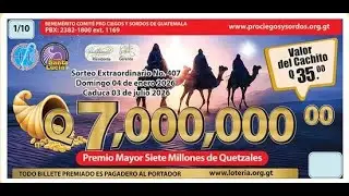 Sorteo Extraordinario No. 407