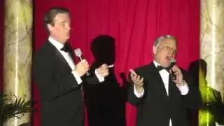 James Young & Eric Richardson as Frank Sinatra & Dean Martin