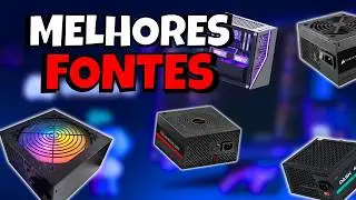 MELHORES FONTES. para COMPRAR PC GAMER (TOP FONTE de PC) ⚡️✅