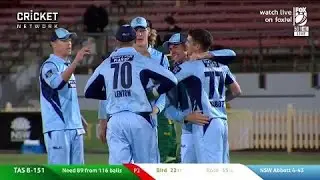 Highlights: NSW v Tasmania, JLT One-Day Cup