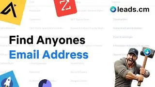How To Find Anyones B2B Email Address | Leads.cm Sales Prospecting (1/5)