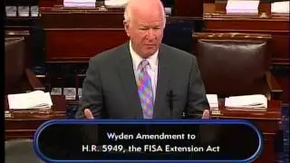 Chambliss on the Wyden Amendment to H.R. 5949, the FISA Extension Bill