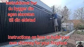Instruktioner hur du bygger din egen skorsten till din eldstad # Instructions on how to build your o