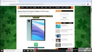Blackview Oscal Pad 18 Android 13 Deadboot Fix PAC Firmware