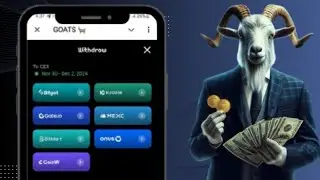 &ldquo;Deposit & Withdraw Your Goat Tokens to Bitget, Gate.io, KuCoin, MEXC, and Bitmart!&rdquo;