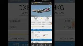 Live flight track