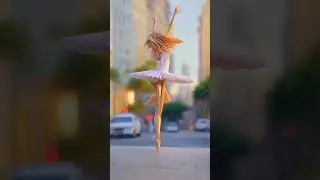 Origami Ballet Dance 🩰✨ #balet #dance #origami  #animasi #aesthetic #beautiful