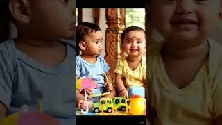 &ldquo;Twin Babies React to Election Symbols | Cute Malayalam Baby Comedy | Baby Tutor