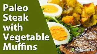 Paleo Steak with Vegetable Muffins Recipe