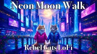 【Lo-Fi Relax/Sleep Music】Neon Moon Walk