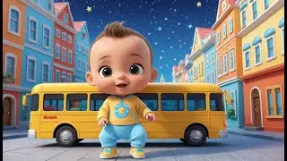 City Bus Counting Song | Fun Number Learning & Busy City Adventure for Kids | English