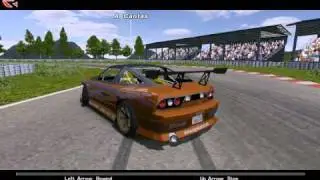 rFactor 180SX noob drift