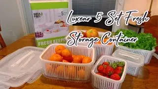 BPA-Free Storage Saver Containers  by Luxear