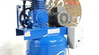 2009 QUINCY 7.5-HP 80-Gallon Two-Stage QT Pro Air Compressor (230V 1-Phase)