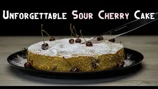 Don't Try This Sour Cherry Cake and You'll Be Missing Out on Half Your Life! 🍒🎂 ASMR