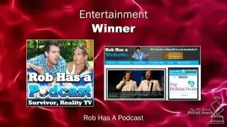 2015 Winner Best Entertainment Podcast 