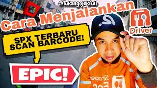 SPX Instan Terbaru Scan Barcode Cara Jalanin Order Di Aplikasi Shopee Food driver@TukangOjkFull