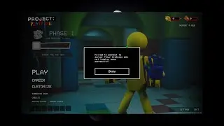 How to fix graphical Errors in Project Playtime