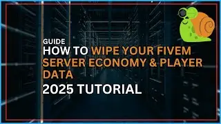 How to Wipe Your FiveM Server Economy & Player Data in Minutes! | 2025