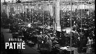 Substantial Shadows - The King At Aircraft Factories In The Midlands (1938)