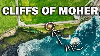 Riding my Harley Davidson to the CLIFFS of MOHER in IRELAND