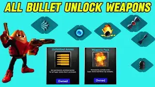 HOW TO UNLOCK ALL 🔓 BULLET AND WEAPON IN KILLER BEAN