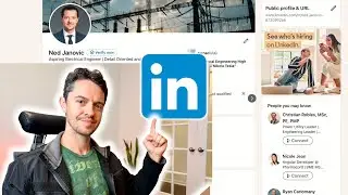 Профиль инженера-электрика в LinkedIn создан с нуля за 29 минут