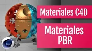 Materiales PBR en Cinema 4D (nivel medio)