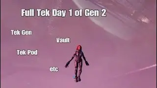 Getting Tek Day 1 from Gen 2 drops - Ark Official Small Tribes - Solo Series