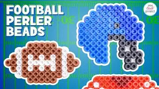 Football Perler Beads | Free Football Perler Bead Patterns