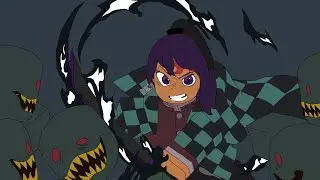 Zombie army Vs two siblings (i die a lot) 