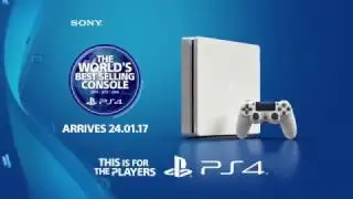 The New PS4 Glacier White Console For 2017 Trailer