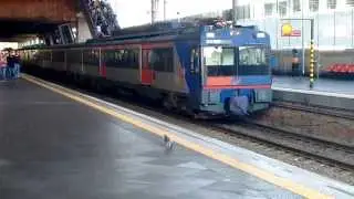 CPTM - TUE S&eacute;rie 2100 saindo da Esta&ccedil;&atilde;o Br&aacute;s.