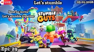Episode 29 | Stumbling Into Chaos! | Stumble Guys | Nanstein | #stumbleguys