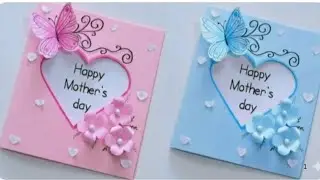 Happy Mother's Day Card 🥰💓 #shortsvideo #shorts #mothersdaycard #mothersday #gift #papercraft #diy