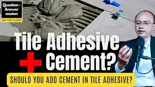 Can we mix CEMENT in Tile Adhesive? #Tile #Adhesive #Cement #tileadhesive