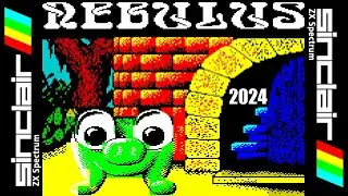 NEBULUS 128K v2 (2024 Edition / Music & SFX from Amstrad CPC) Walkthrough, ZX Spectrum