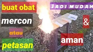 Cara Aman Mudah dan Murah Membuat Batcon Mainan Lebaran