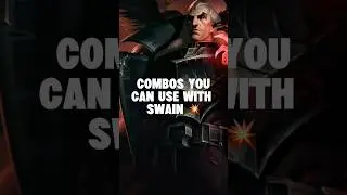 Interested in Swain? Learn some combos so you can dominate the rift! #wildrift #swain