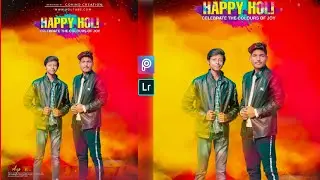 Holi Special Colour Grading Photo 2019 Editing PicsArt Mobile Editing|| Tutorial Govind Editz