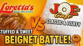 BEST Beignet New Orleans ? Loretta&rsquo;s or Joe&rsquo;s 🤔🤤