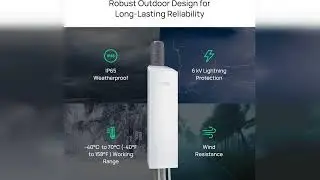 Review: TP-Link Omada Point to Point Wireless Bridge Outdoor - 5GHz, 867Mbps, PtP&PtMP, 1km Ra...