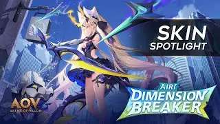 Airi Dimension Breaker Skin Spotlight - Garena AOV (Arena of Valor)