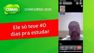 Aprovado na CEMIG em 2022 | Depoimento do aluno Isaac